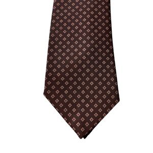 Tattersall silk tie